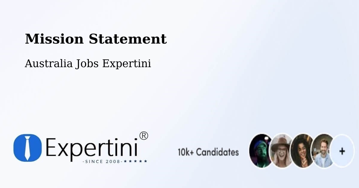 Corporate Mission – Darra - Australia Jobs Expertini